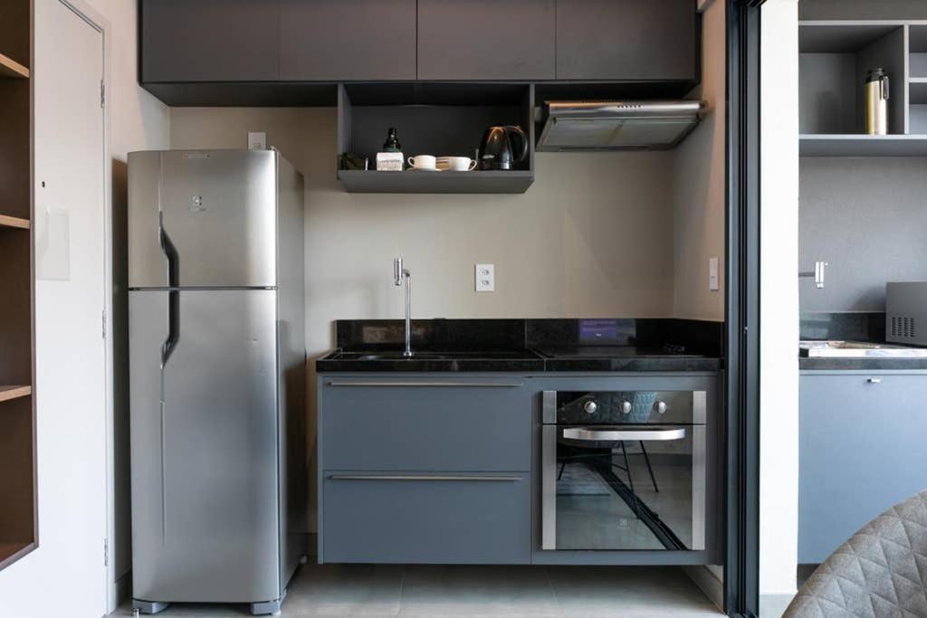 Apartamento De 1 Dormitorio No Coracao De Pinheiros Сао Паоло Екстериор снимка