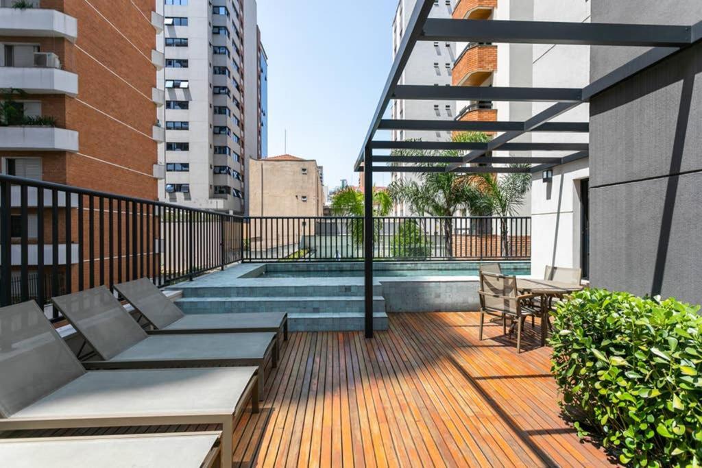 Apartamento De 1 Dormitorio No Coracao De Pinheiros Сао Паоло Екстериор снимка
